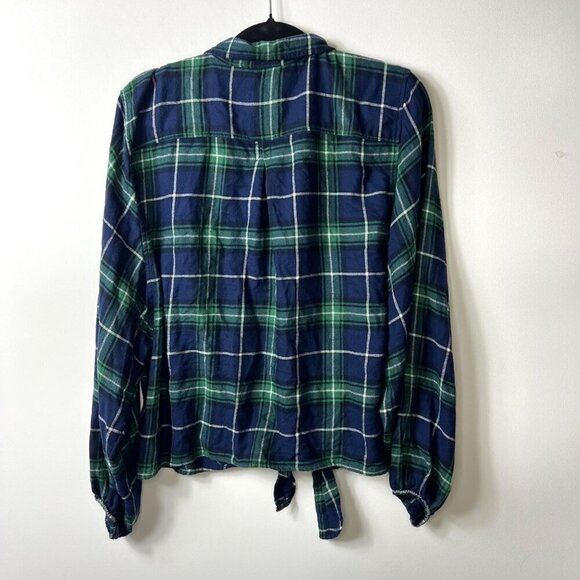 American Eagle ahh mazingly soft plaid button up top women’s XL - Picture 7 of 8